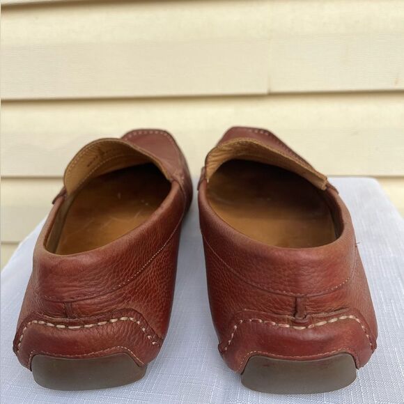 1901 Nordstrom rich brown leather loafers, made in Brazil, great condition, 12M - Picture 4 of 6